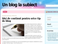 La subiect