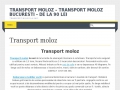 Transport moloz - Servicii transport moloz Bucuresti