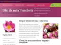 Ulei de rosa moscheta