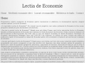 Meditatii online la Economie
