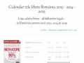 Calendar zile libere - Sarbatori legale