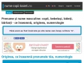 Semnificatia si originea numelor
