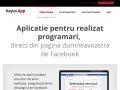 Kayus App - Aplicatie Programari Facebook