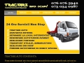 Asiguram tractari, remorcari masini, dube, motociclete NON STOP 