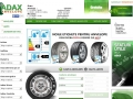 Adax Anvelope. Prima pagina