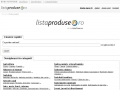 Lista produselor din Romania