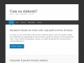 Cum sa slabesti?