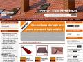Tigla metalica si accesorii pentru acoperis